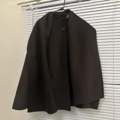 ウールショートスカーフコート