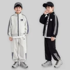 【キッズ服】子供スポーツセット男の子上下2点春秋新作2026