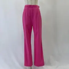 LEONARD　レオナール　ピンク フレアパンツ