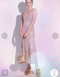 マーキュリーディオ　刺繍ワンピース