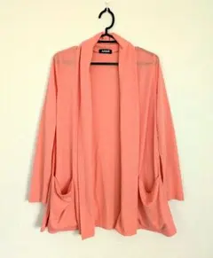 ANAP 薄手 カーディガン サーモンピンクのサムネイル