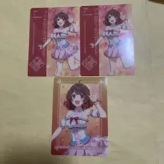 学園アイドルマスター 学マス サクライロver 特典クリアカード 花海佑芽