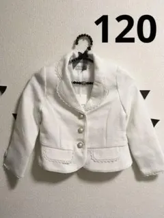 ▶︎◀︎新品120cm anyfam ジャケット　フォーマル　白▶︎◀︎