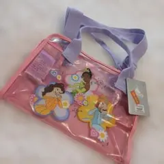 【香港ディズニー】ディズニープリンセス プールバッグ