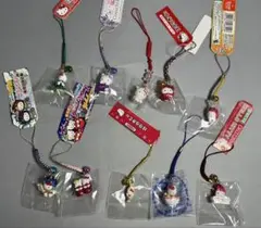 キティ　hello kitty ご当地　根付　ストラップ　10個　まとめセット