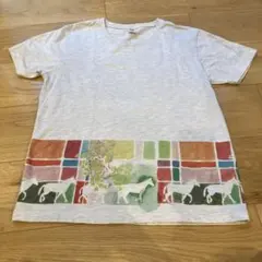graniph グラニフ Tシャツ　murgraph S 水彩画のサムネイル
