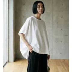 極美品✨エンフォルド バルーンTシャツ ワイドシルエット ホワイト 38のサムネイル