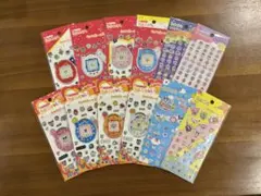 セリア たまごっち キラキラシール プチプチシール 12枚セット 12種類