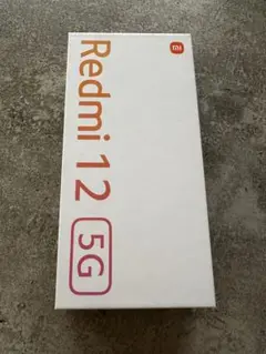 Xiaomi Redmi 12 5G 本体　128GB スカイブルー