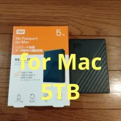 5TB WD My Passport for Mac 外付けHDD