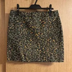 H&Mの豹柄タイトスカート