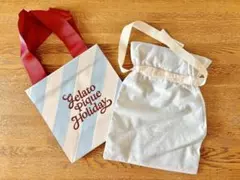 gelato pique ジェラピケ ホリデー 紙袋 ラッピング袋 2点セット