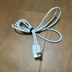 ホワイト Lightning USB-Cケーブル 約1メートル