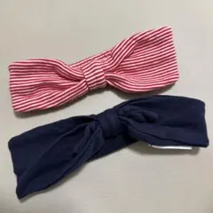 オーガニックコットン ヘアバンド セット