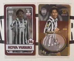 【30周年ユニ】ヴィッセル神戸 オンサイトカード N＋SR 直筆サイン 汰木康也