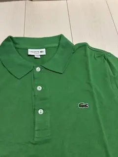 LACOSTE グリーン ポロシャツ
