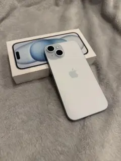 【超美品】iPhone15 ブルー SIMフリー 128GB