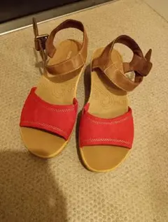 ROCKPORT ウェッジソール サンダル レッドのサムネイル
