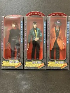 バンプレスト ルパン三世 7インチフルアクションフィギュアパート2【3種セット】