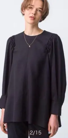【新品】ebure 38 エブールドライビエラ ワンピース　黒　大人気　完売品 ドライビエラ ワンピース | ebure (Women)/エブール | 三越
