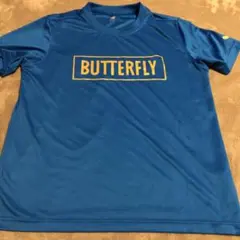 BUTTERFLY BL T-SHIRT III Lサイズ ブルー