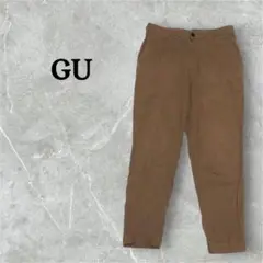 GU リネンブレンドイージーアンクルトラウザー パンツ
