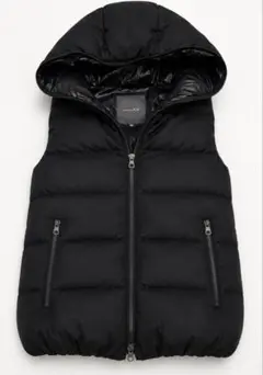 未使用級 デュベティカ 別注 ダウン ベスト カシミヤ FEBEDUE グレー