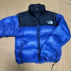 THE NORTH FACE ダウンジャケット 青・黒