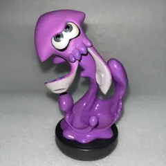 amiiboイカネオンパープル　スプラトゥーンシリーズ