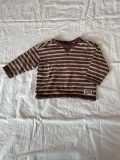 プティマイン　長袖　ブラウン　サイズ80