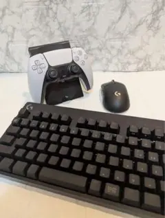 PS5 コントローラーとLogitechキーボード・マウスセット