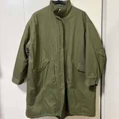 SM2　Samansa Mos2　オリーブグリーン　モッズコート　フリーサイズ