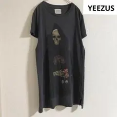 YEEZUS Tシャツ カニエ・ウェストドクロ 花 S