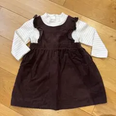 コーデュロイ ワンピース