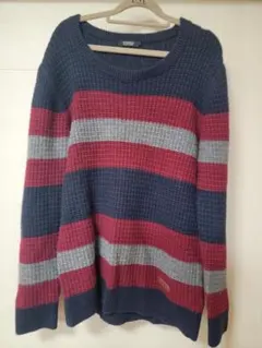 【美品】BURBERRY BLACK LABEL　セーター　厚手　Lサイズ