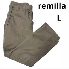 remilla レミーラ デッキパンツ チノパン フロントボタン 2019年 Lのサムネイル