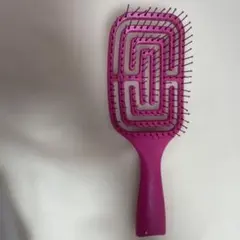ヘアブラシ ピンク スケルトンタイプのサムネイル
