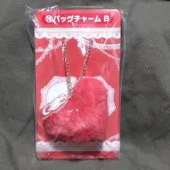 サンリオ　当たりくじ　バッグチャームB ハローキティ　ファー　一番くじ