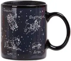 星座 マグカップ 色が変わる 十二星座 星座 星 紺色 黒