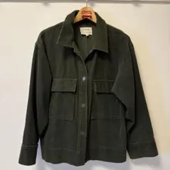 コーデュロイ ダークグリーン ジャケット