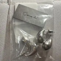 Cream dot. ドロップモチーフ スタッドピアス 両耳用