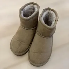 BREEZE ベージュ　ムートンブーツ　19cm