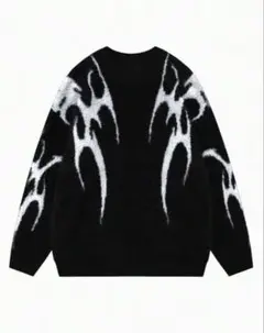 ALTERNA ファイヤーパターン カーディガン 公式】オルタナティブ