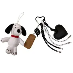 2点セット　チャーム　じゃらじゃらキーホルダー　キーリング　(165)