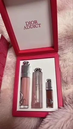 Dior Addict リップグロス3本セット　口紅
