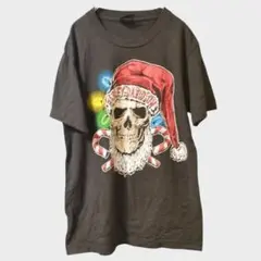 ハーレーダビッドソン スカル Ｔシャツ クルーネック半袖 M 黒 綿 バイクのサムネイル