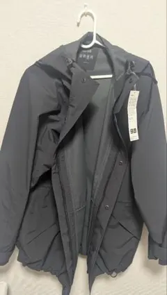 新品ユニクロ U ブロックテックユーティリティパーカ08DARK Gray