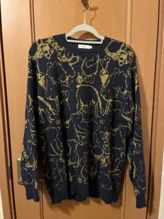 graniph クラシックプー　セーター Mサイズ ネイビー