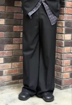 sunsea N.M THICKENED w/耳 Straight Pantsのサムネイル