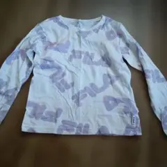 FILA ロゴプリント 長袖Tシャツ